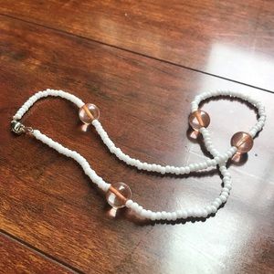 2/$16!  Dainty beaded choker necklace